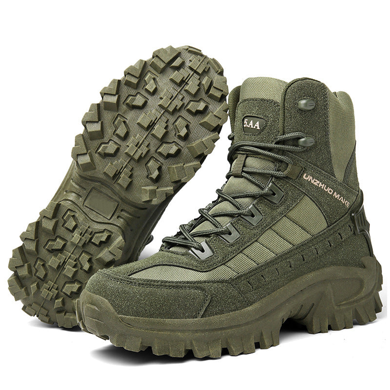 🥾67% OFF LAST DAY! 🔥 Tactical Sports Boots - Waterproof & Non-Slip Grip, Reinforced Toe for Outdoor/Training/Military Use ⚡📦
