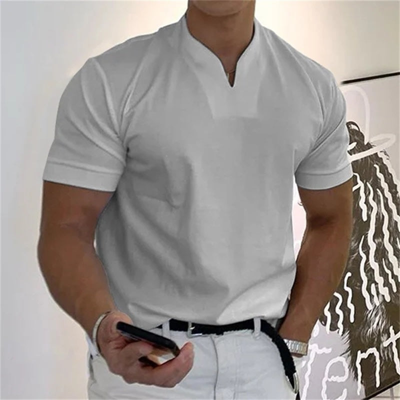 💎Men Gentlemans Business Short Sleeve Fitness T-shirt