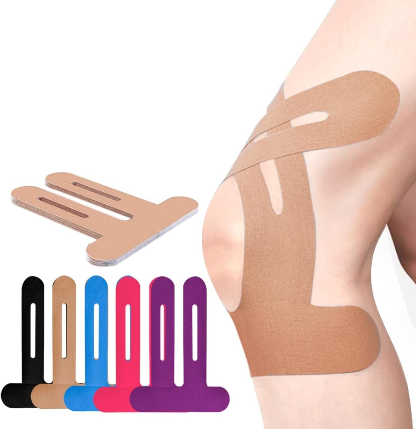 ✨️ Precut kinesiologitejp för knän