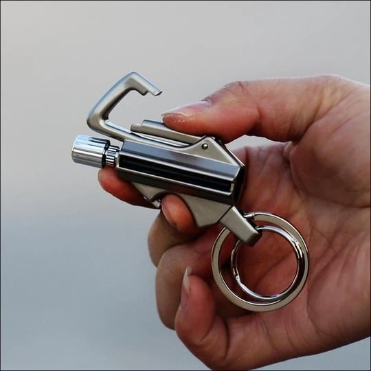 🔥 PROMOÇÃO RELÂMPAGO: 50% DE DESCONTO! 🚨Isqueiro Permanente com Chaveiro 🔑