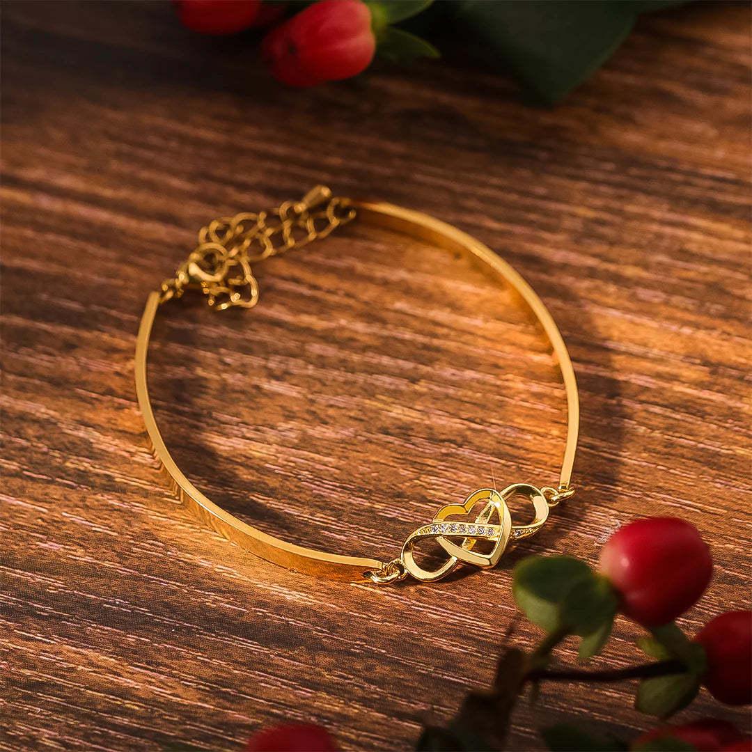 INFINITY HEART BRACELET 💖