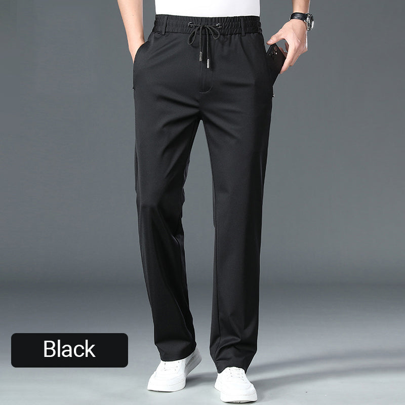 Man's High Stretch Straight Leg Pants