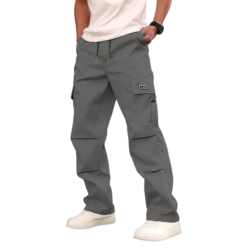 🔥2026 Newest Model-Multi-Pocket Straight-Leg Cargo Pants for Men