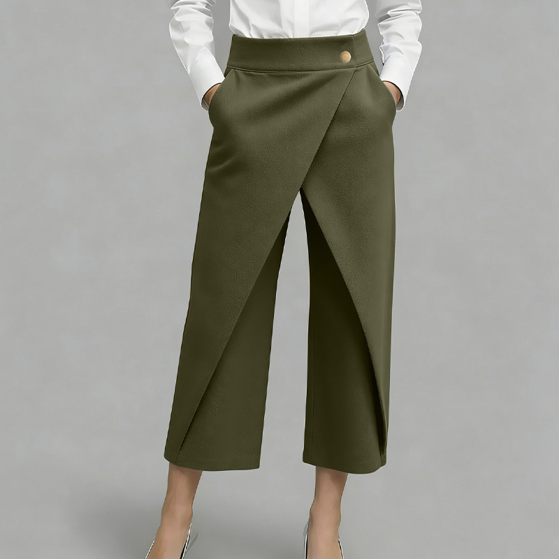 ✨👖 Calça cropped feminina casual com patchwork – estilo moderno e confortável ✔ Versão 2 (dor + desejo)
