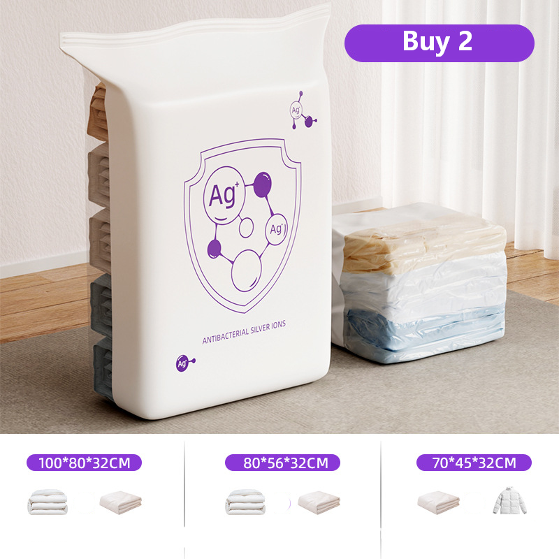 📦✨ Saco de compressão para roupas e edredons – economize até 80% de espaço no armário