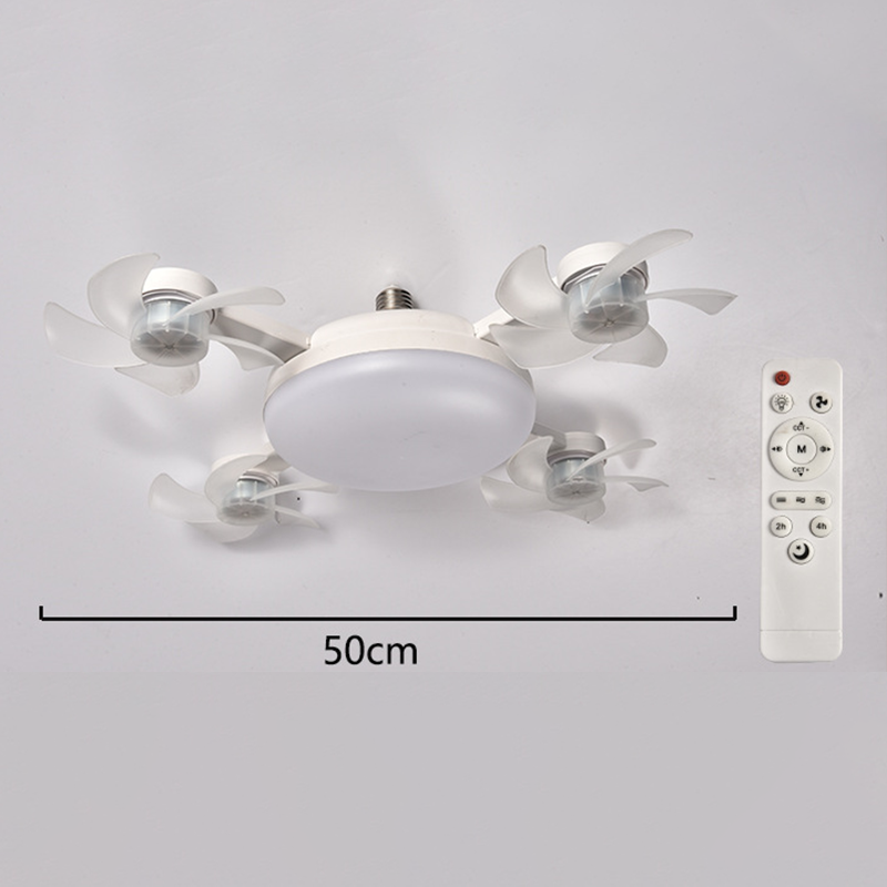 💡🌀 Ventilador de teto LED moderno com controle remoto – conforto e iluminação 2 em 1