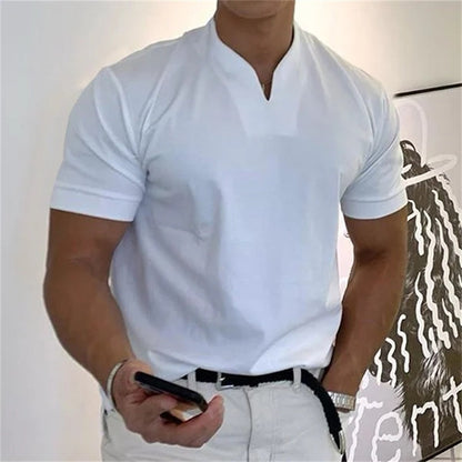 💎Men Gentlemans Business Short Sleeve Fitness T-shirt