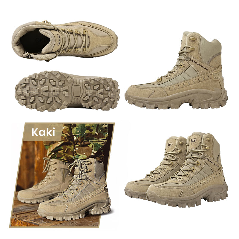 🥾67% OFF LAST DAY! 🔥 Tactical Sports Boots - Waterproof & Non-Slip Grip, Reinforced Toe for Outdoor/Training/Military Use ⚡📦