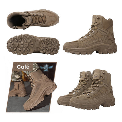 🥾67% OFF LAST DAY! 🔥 Tactical Sports Boots - Waterproof & Non-Slip Grip, Reinforced Toe for Outdoor/Training/Military Use ⚡📦