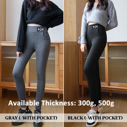 👖50% DE DESCONTO AGORA!🔥Calças térmicas de corte justo – Silhueta elegante, supermacias e que mantêm o calor o dia todo ✨