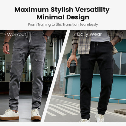 MultiPants – High-Stretch, Multi-Pocket Durable Cargo Pants | Built for Movement & Everyday Utility 🎒