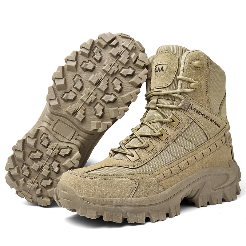 🥾67% OFF LAST DAY! 🔥 Tactical Sports Boots - Waterproof & Non-Slip Grip, Reinforced Toe for Outdoor/Training/Military Use ⚡📦