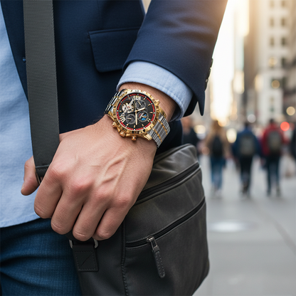 📢📢60 % OFF !!⌚Swiss Brand New Waterproof Automatic Mechanical Watches