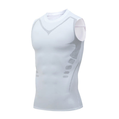 🥳PROMOÇÃO IMPERDÍVEL DE 2026🥳💞MAIS DE 50 MIL VENDIDOS!🛡️💎 50% DE DESCONTO! Colete Modelador Iônico – Compressão refrescante, suaviza a barriga e os flancos. Invisível sob as camisetas.💪✨