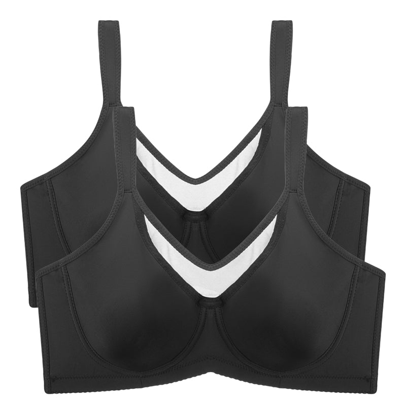 💆 Sutiã Plus Size Feminino Elegante, Transparente e Cobertura Total