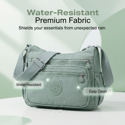 ⌛Oferta por tempo limitado — Bolsa transversal leve de nylon com vários bolsos