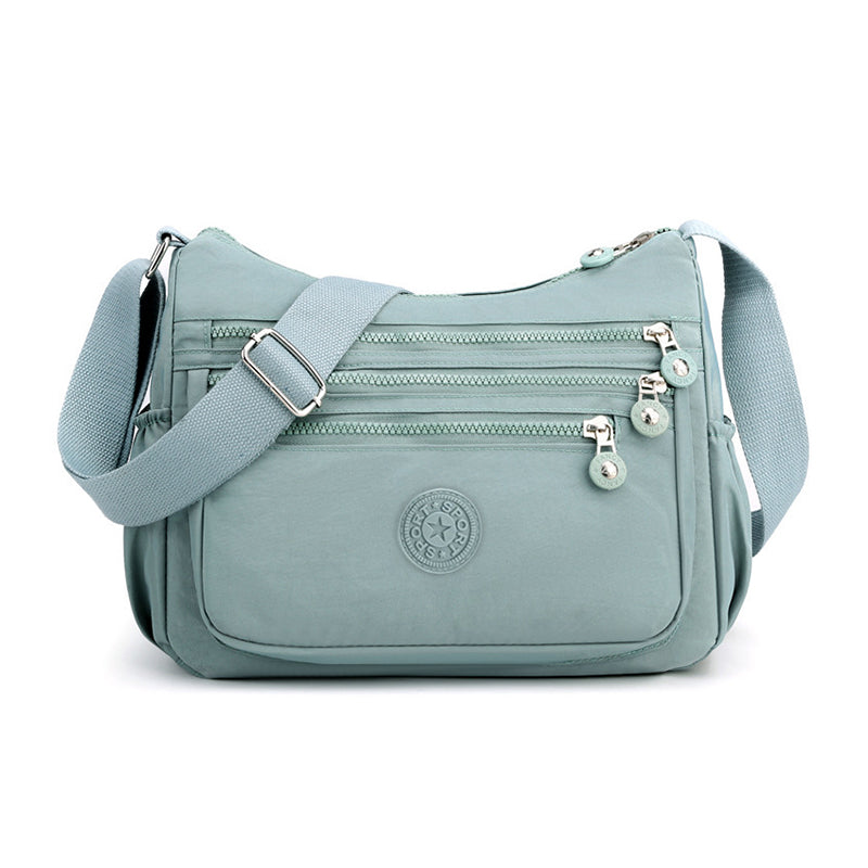 ⌛Oferta por tempo limitado — Bolsa transversal leve de nylon com vários bolsos
