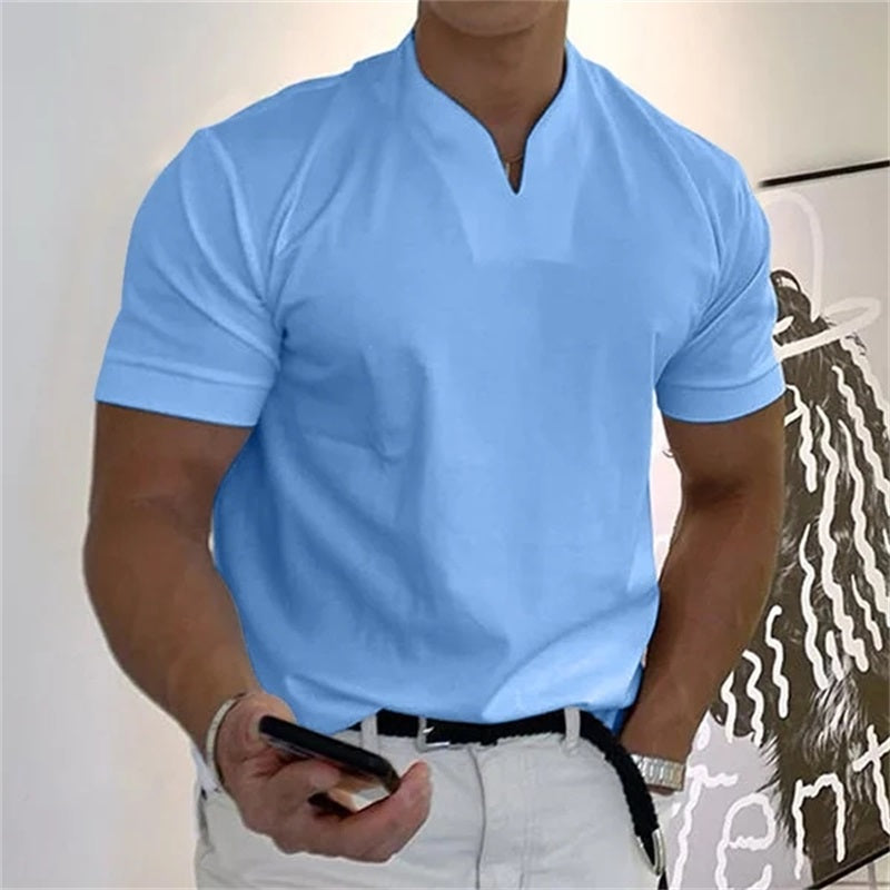 💎Men Gentlemans Business Short Sleeve Fitness T-shirt