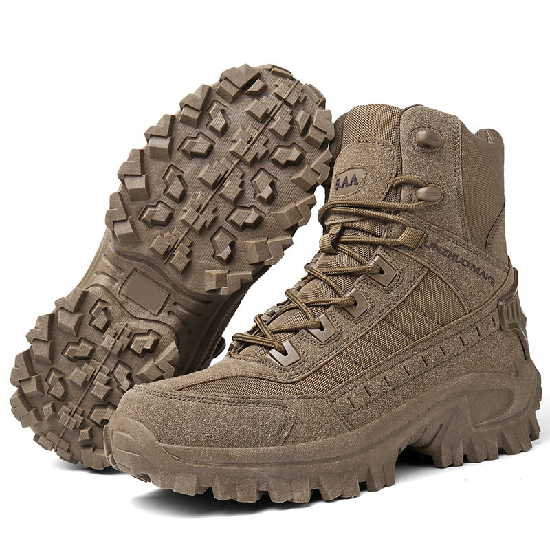 🥾67% OFF LAST DAY! 🔥 Tactical Sports Boots - Waterproof & Non-Slip Grip, Reinforced Toe for Outdoor/Training/Military Use ⚡📦