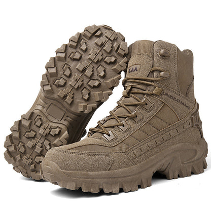 🥾67% OFF LAST DAY! 🔥 Tactical Sports Boots - Waterproof & Non-Slip Grip, Reinforced Toe for Outdoor/Training/Military Use ⚡📦
