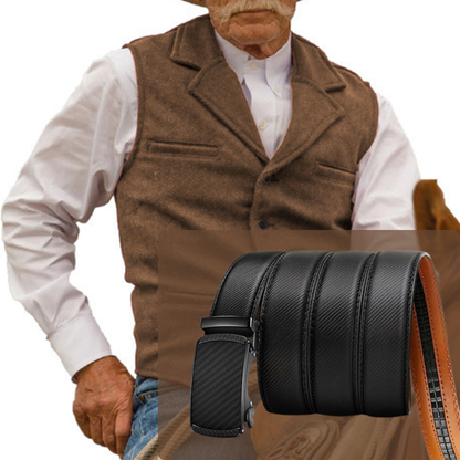 🔥Ofertas imperdíveis – Colete casual de negócios masculino com corte justo