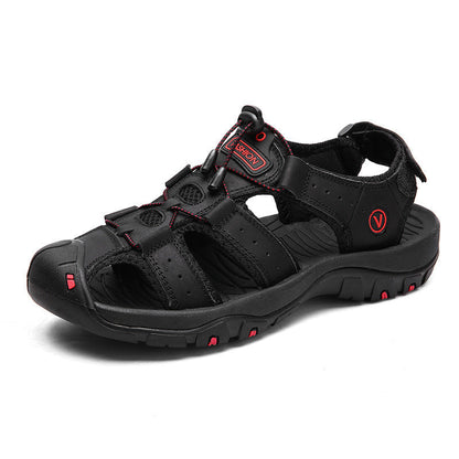 🔥 NEW HOT SALE 🔥Comfortable leather outdoor beach shoes【Buy 2 pairs , Free shipping】