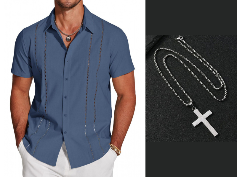 💐50% OFF ! Men's Button-Down Shirt – Breathable & Quick-Dry 🏃💨【Flash Sale】