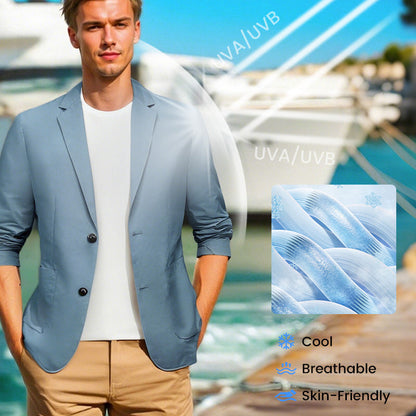 🥳2026 HOT SALE🥳💞50K+ SOLD!👴👔50% OFF! Lightweight Four-Season Blazer – Versatile for all weather. Soft, breathable & easy to wear. Perfect for weddings or Sunday roasts. Look sharp effortlessly. 🥂✨