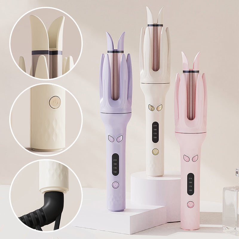 💗Cabelo sem esforço, metade do preço - 50% de desconto⏳Modelador de cachos automático com quatro temperaturas