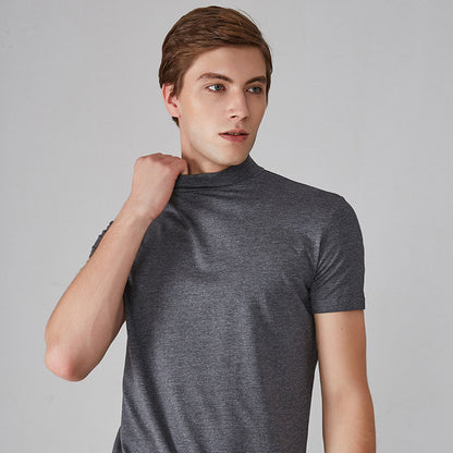 💥Limited Sale 70% OFF💥Men's High Neck Slim Fit T-shirt