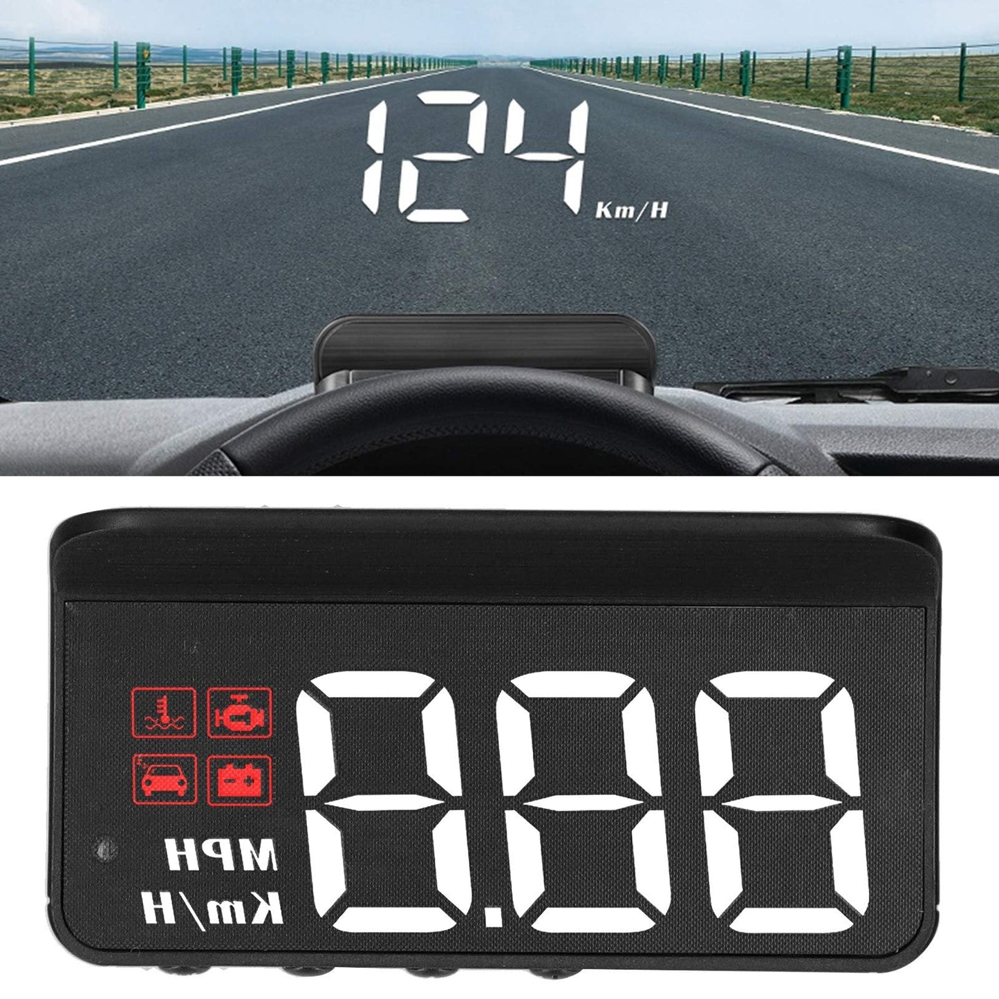 🔥KÖP 2 FÅ 10% RABATT💝Bil HUD Speedometer Display Vindruta Projektor🚗