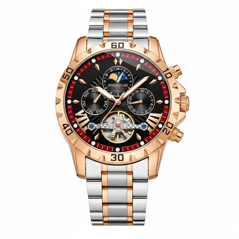 📢📢60 % OFF !!⌚Swiss Brand New Waterproof Automatic Mechanical Watches