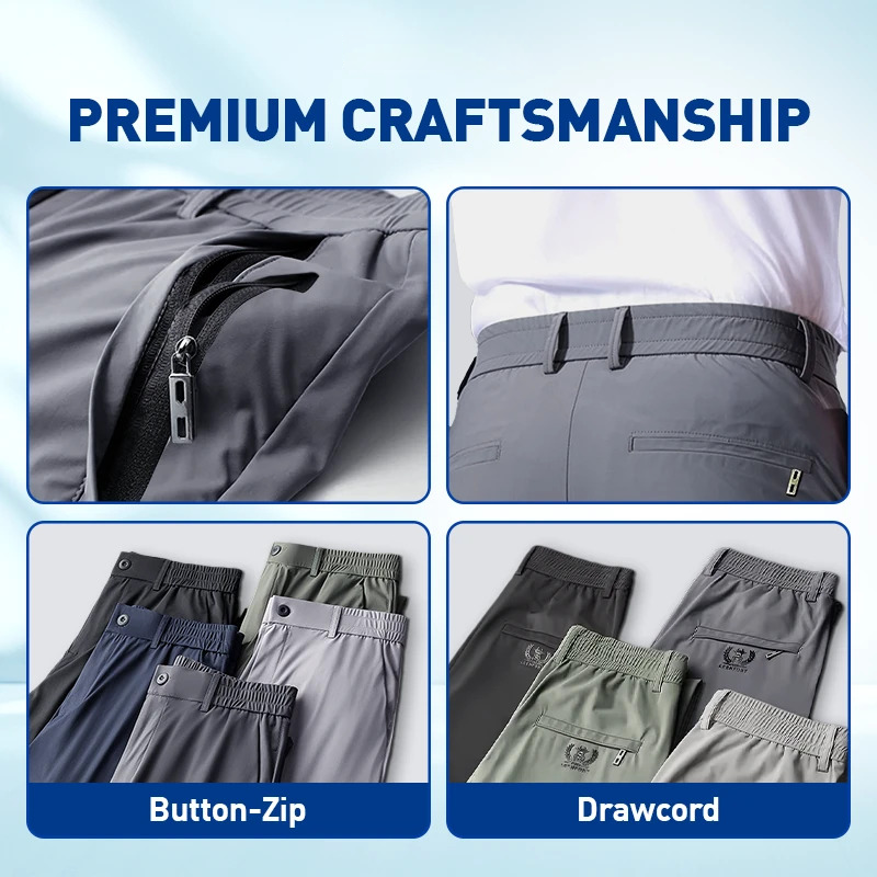 🔥2026 Hot Sale 49% OFF✨💖Breathable Comfortable Men's Stretch Casual Trousers
