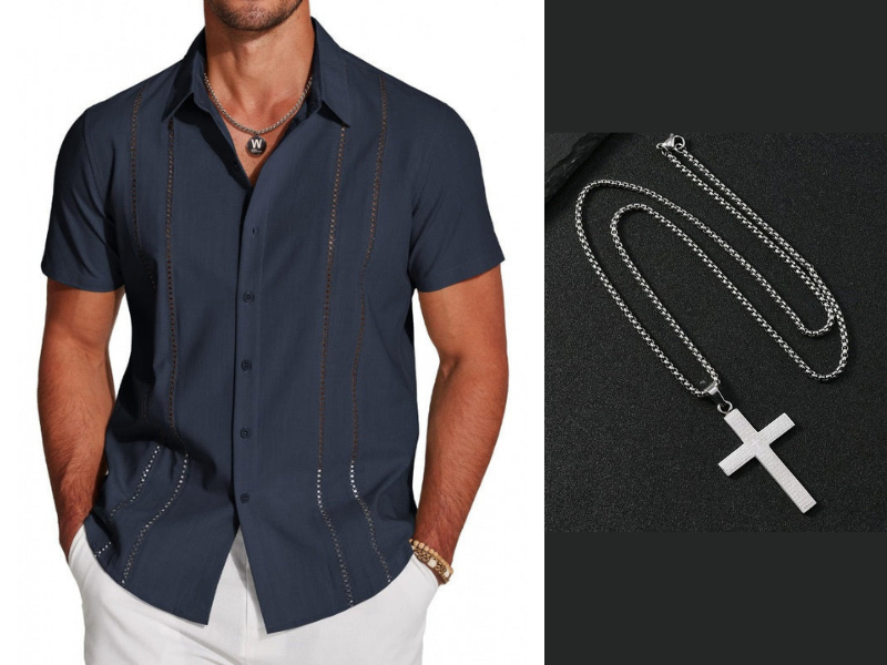 💐50% OFF ! Men's Button-Down Shirt – Breathable & Quick-Dry 🏃💨【Flash Sale】