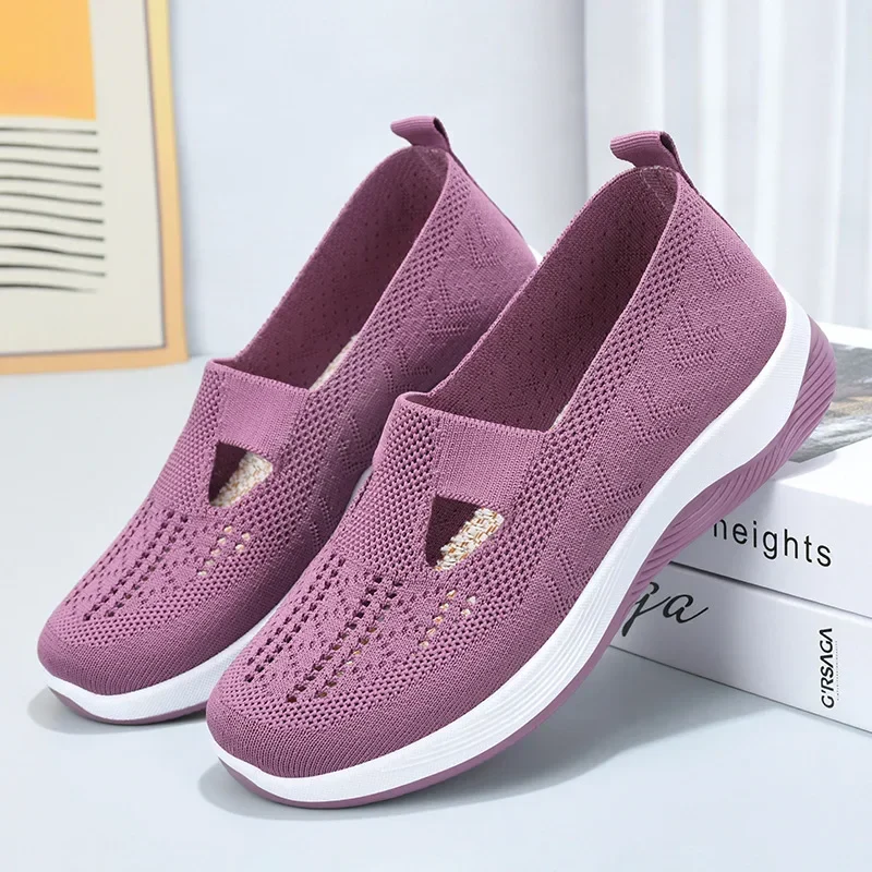 🔥נעלי נשים, נעלי הליכה אורטופדיות נוחות, נושמות, נגד החלקה לגיל העמידה וקשישים
