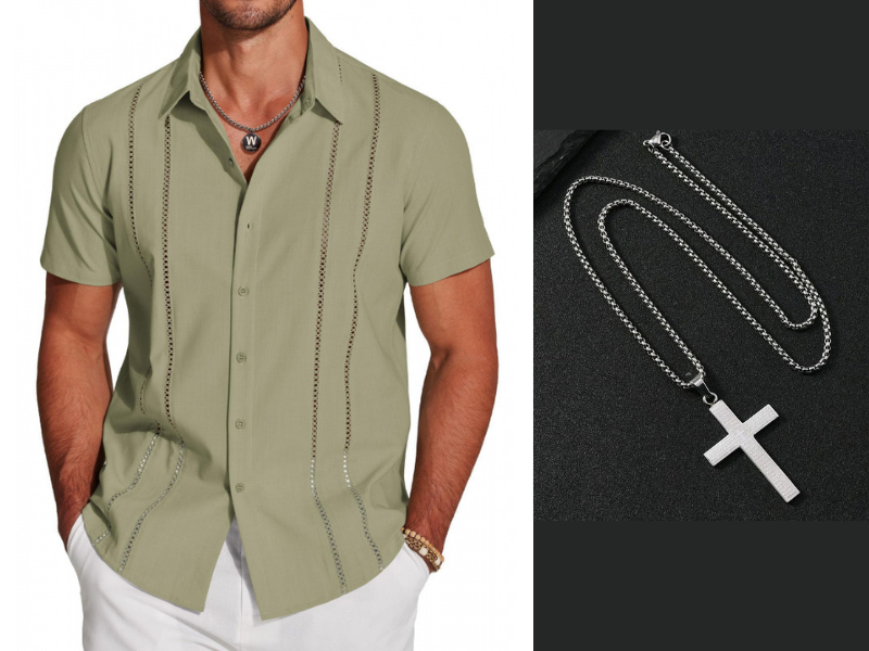 💐50% OFF ! Men's Button-Down Shirt – Breathable & Quick-Dry 🏃💨【Flash Sale】