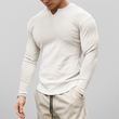 ✨ Refined Casual Style | Men's V-Neck Longline Cotton Shirt with Snug Fit