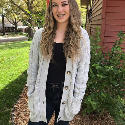 🔥 Women's Autumn Midi-Length Knit Sweater