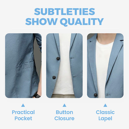 🥳2026 HOT SALE🥳💞50K+ SOLD!👴👔50% OFF! Lightweight Four-Season Blazer – Versatile for all weather. Soft, breathable & easy to wear. Perfect for weddings or Sunday roasts. Look sharp effortlessly. 🥂✨