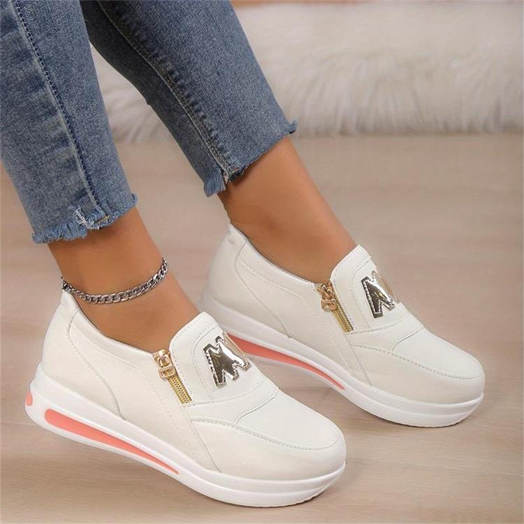 Women's Casual Platform Slip-on Sneakers👞