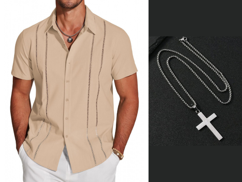💐50% OFF ! Men's Button-Down Shirt – Breathable & Quick-Dry 🏃💨【Flash Sale】