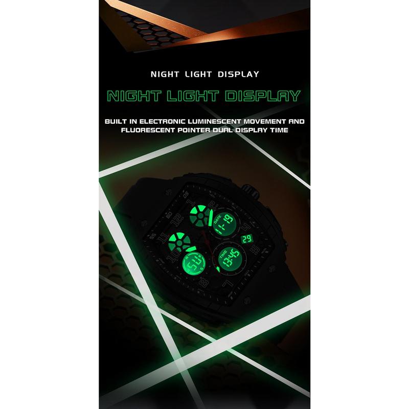🎁Men's Sporty Luminous Digital Automatic Watch 🚛