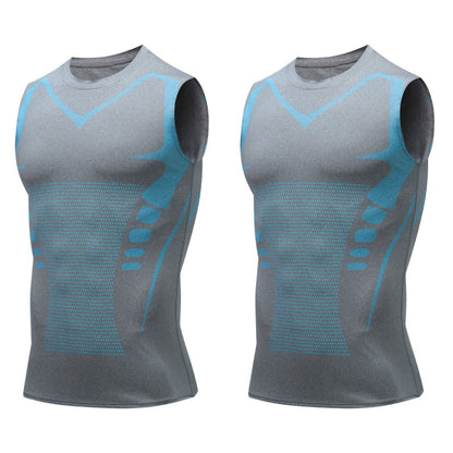 🥳PROMOÇÃO DE 2026🥳💞Mais de 50 mil unidades vendidas!🛡️💎 50% DE DESCONTO! Colete modelador iônico – Compressão refrescante, alisa a barriga e as gordurinhas laterais. Invisível por baixo da roupa. Sinta-se confiante novamente! 💪
