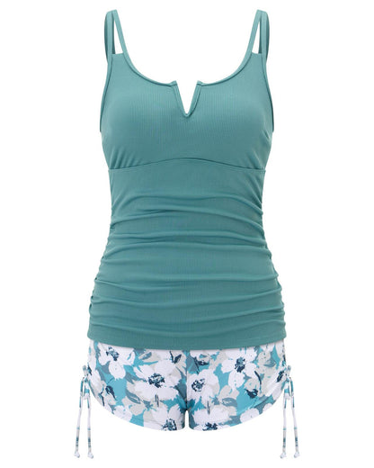 ✨👙 Tankini feminino 2 peças com controle de barriga – conforto e segurança no verão