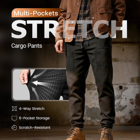 MultiPants – High-Stretch, Multi-Pocket Durable Cargo Pants | Built for Movement & Everyday Utility 🎒