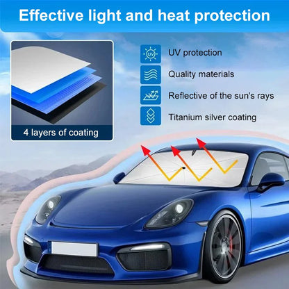 🔥COMPRE 2 E GANHE 10% DE DESCONTO💝Guarda-sol dobrável para o para-brisa do carro