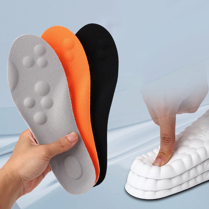 👟✨ Palmilha ortopédica com suporte de arco que alivia dores nos pés, calcanhar e joelhos durante o dia todo