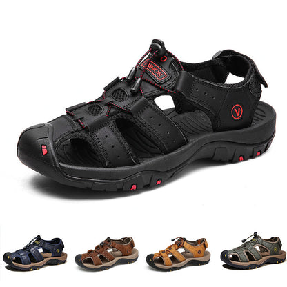 🔥 NEW HOT SALE 🔥Comfortable leather outdoor beach shoes【Buy 2 pairs , Free shipping】