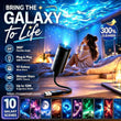 🌌✨ Projetor de luz galáxia e lua USB – transforme seu quarto em um universo mágico