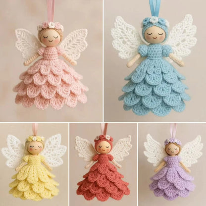👼 ¡Solo Hoy! 50% OFF en el Kit para Tejer tu Ángel ✨ Todo lo que Necesitas: Hilo Acrílico, Agujas e Instrucciones para Principiantes 🧶